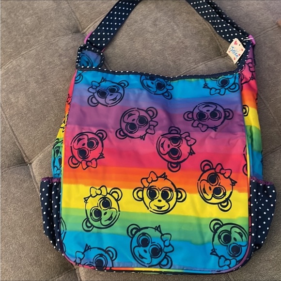 Justice Bags Rainbow Monkey Tote Bag By Justice Poshmark